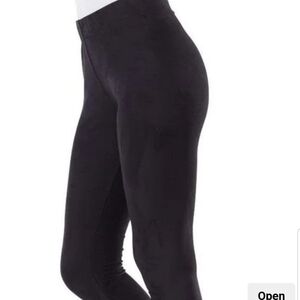 Mudpie Tyler Pull On Faux Suede Leggings Size Small